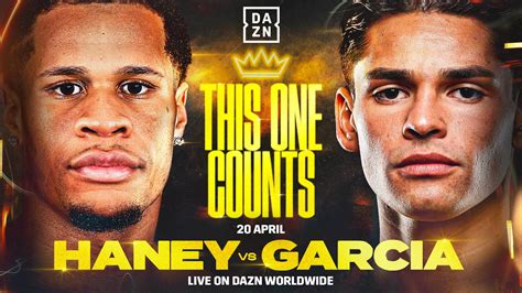 devin haney ryan garcia fight date